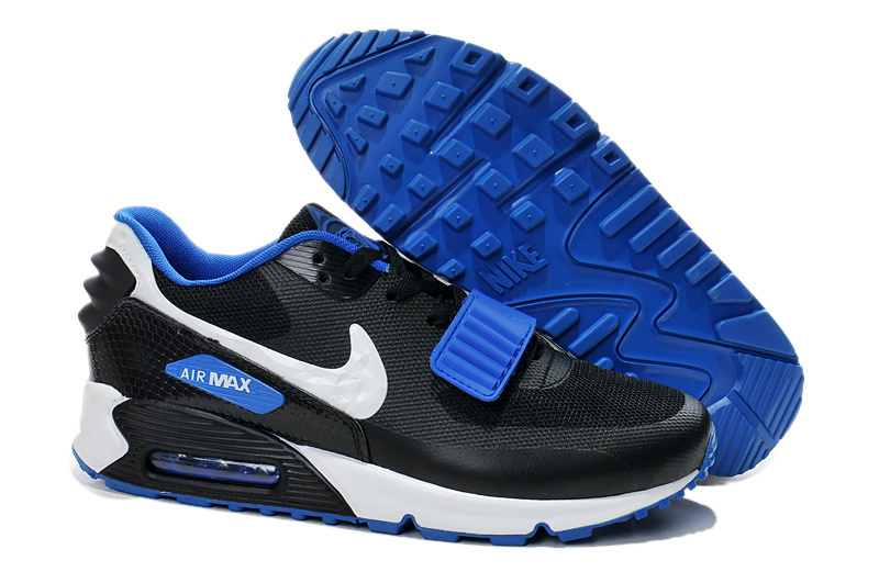 Nike Air Max 90 Monster Black Blue White Sneaker - Click Image to Close